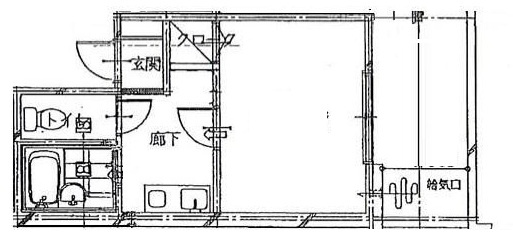 木乃池プラザ南馬込の間取り|間取りです。