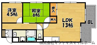 【間取り】 | アヴニール1・2番館