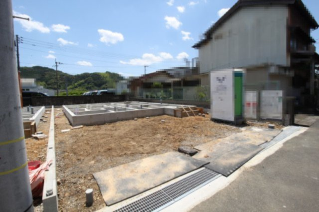吾川郡いの町駅東町　新築戸建　1号棟（全3区画）の外観|1号棟　土地面積　150.04㎡　（約45.38坪）