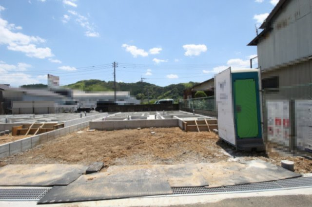 吾川郡いの町駅東町　新築戸建　1号棟（全3区画）の外観|1号棟　土地面積　150.04㎡　（約45.38坪）