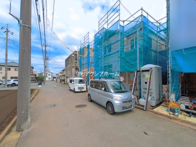 所沢市東所沢4丁目・全3棟　新築一戸建　B号棟の前面道路含む現地写真|現地写真（2026年6月10日撮影）