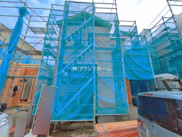 所沢市東所沢4丁目・全3棟　新築一戸建　B号棟の外観|現地写真（2026年6月10日撮影）