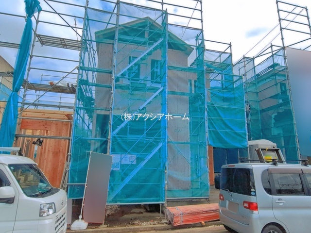 所沢市東所沢4丁目・全3棟　新築一戸建　B号棟の外観|現地写真（2026年6月10日撮影）