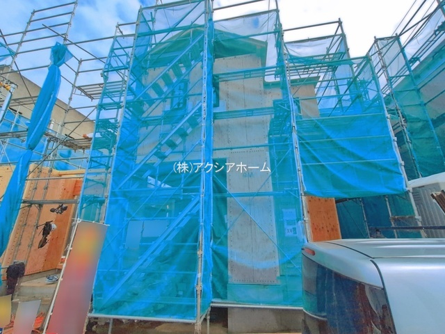 所沢市東所沢4丁目・全3棟　新築一戸建　B号棟の外観|現地写真（2026年6月10日撮影）