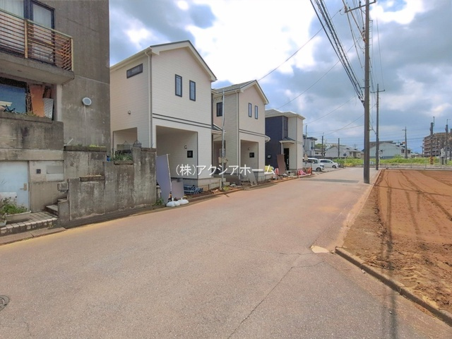 所沢市東所沢4丁目・全3棟　新築一戸建　B号棟の前面道路含む現地写真|現地写真（2026年7月27日撮影）