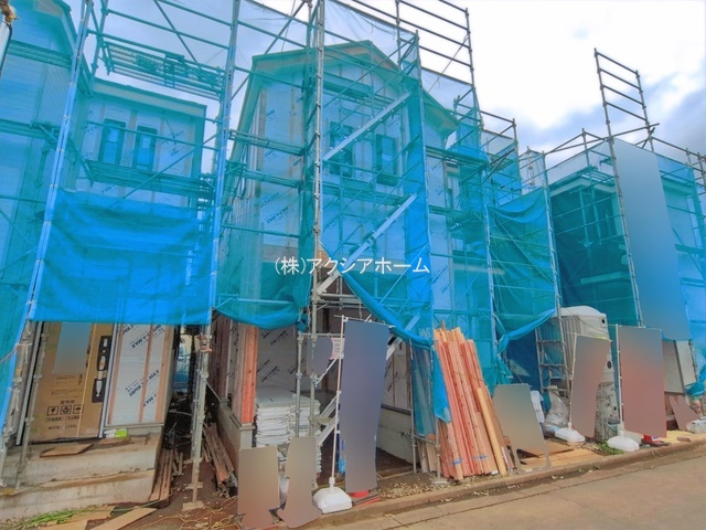所沢市東所沢4丁目・全3棟　新築一戸建　B号棟の外観|現地写真（2026年7月6日撮影）