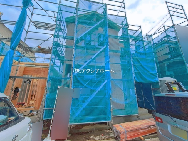 所沢市東所沢4丁目・全3棟　新築一戸建　B号棟の外観|現地写真（2026年6月10日撮影）