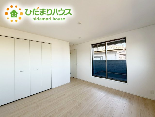 いわき市金山町第10　新築戸建　2号棟の洋室|大きなベッドを置いても余裕の広さの主寝室♪♪