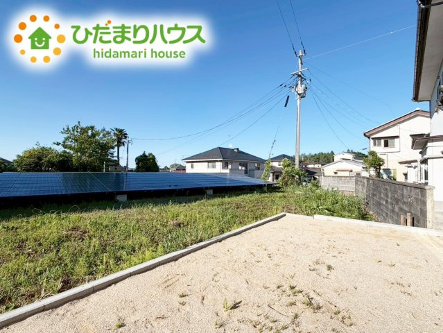いわき市金山町第10　新築戸建　2号棟の庭|陽当り良好のお庭付き(*^^*)