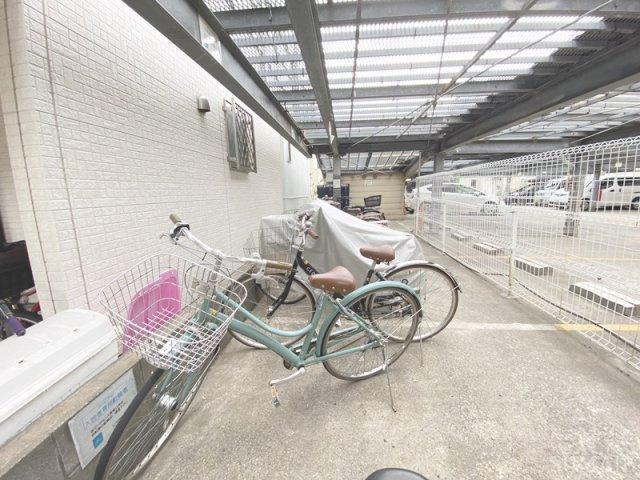オートサンピアのその他共用部分|駐輪場です☆