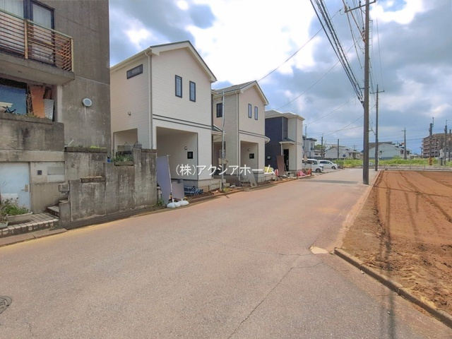 所沢市東所沢4丁目・全3棟　新築一戸建　C号棟の前面道路含む現地写真|現地写真（2026年7月27日撮影）