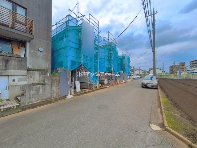 所沢市東所沢4丁目・全3棟　新築一戸建　C号棟の前面道路含む現地写真|現地写真（2026年7月6日撮影）