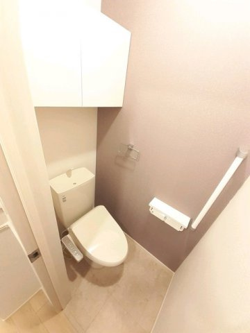 サンフラワー　Ｂ棟のトイレ|清潔感のあるトイレです