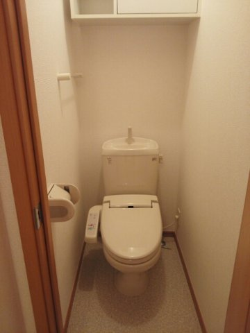 グラースＡのトイレ|落ち着いたトイレです