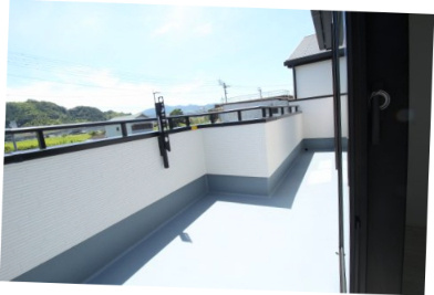 吾川郡いの町駅東町　新築戸建　2号棟（全3区画）のバルコニー|2F　南東の部屋　7.0帖