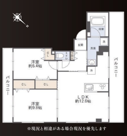 メゾン青葉の間取り