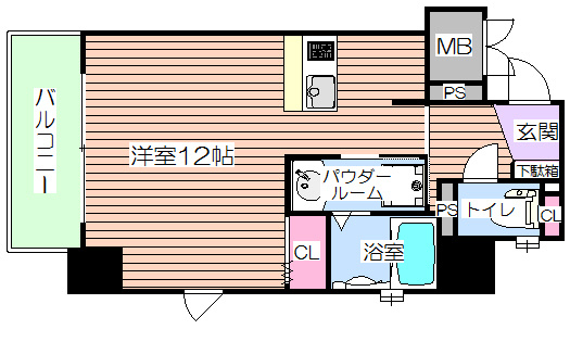 【間取り】 | プリエ梅田