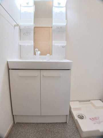 ブリーズメゾンの洗面所|忙しい朝には欠かせない洗面所です