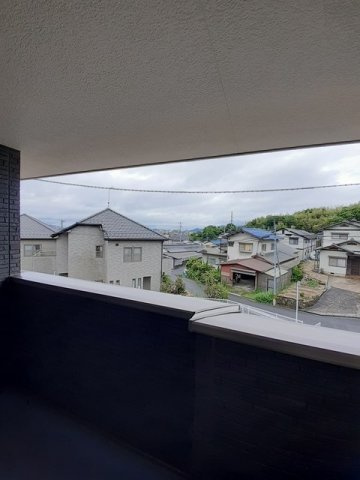 パルハーモニーⅠのバルコニー|広々としたバルコニーです
