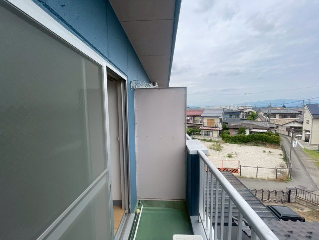 高崎市剣崎町　一棟マンションのバルコニー