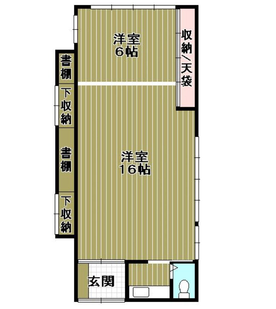 大津市穴太１丁目の事務所の間取り