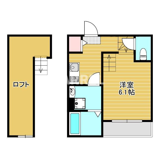 HR千舟の間取り