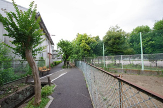 【前面道路含む現地写真】 | 【仲介手数料無料！！】府中市本町4丁目　建築条件付き売地（全6区画）2区画　5590万円