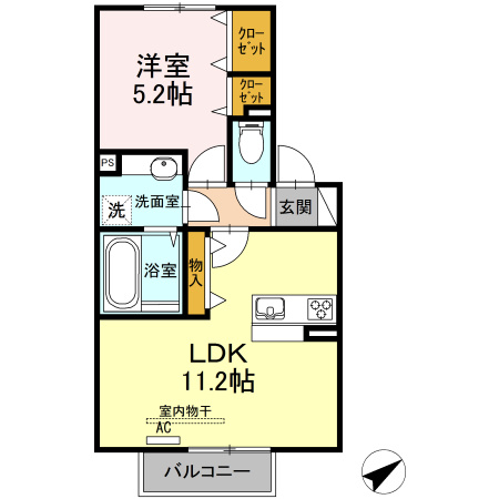 サクラハイムの間取り