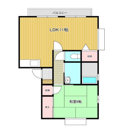 エルニド180の間取り