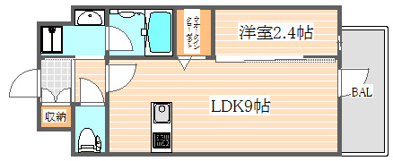 LANDIC Y138(ランディックY138)の間取り|使いやすい間取りです。