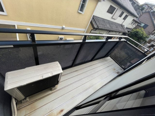 高木ハイツのバルコニー
