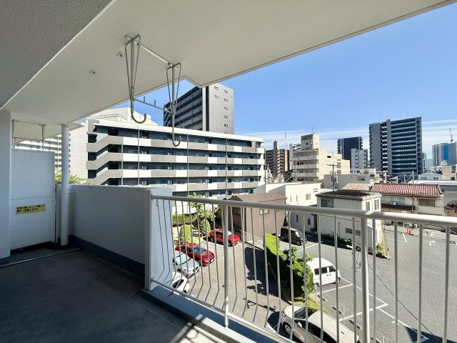 三井東別院ハイツのバルコニー