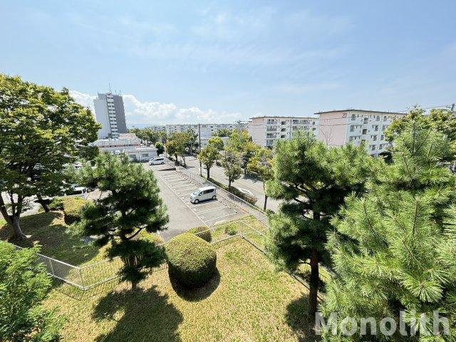 鶴山台8号棟の展望