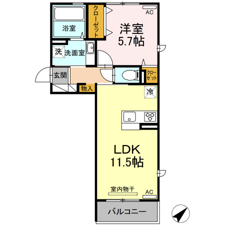 サンテの間取り