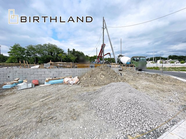新築戸建・新築建売　郡山市田村町東山第1　守山小・守山中の外観|〈6号棟〉2026年8月完成予定です！同社完成物件ご内覧可能です♪