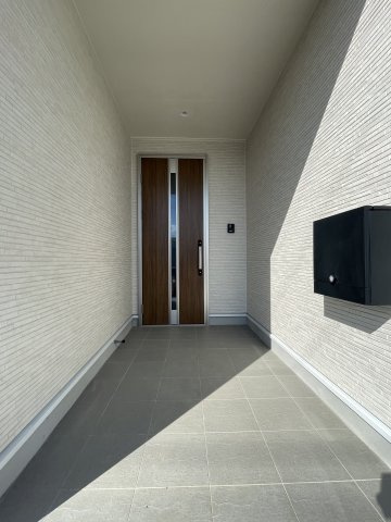 新築戸建・新築建売　郡山市田村町東山第1　守山小・守山中の前面道路含む現地写真