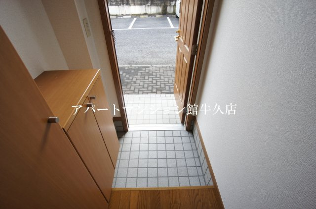 ソレアード・ホソヤ　Ｂの玄関