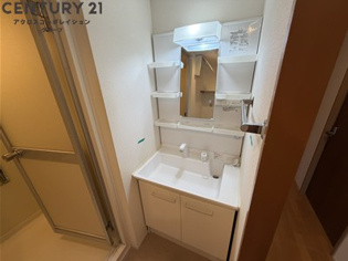 忙しい朝には欠かせない洗面所です