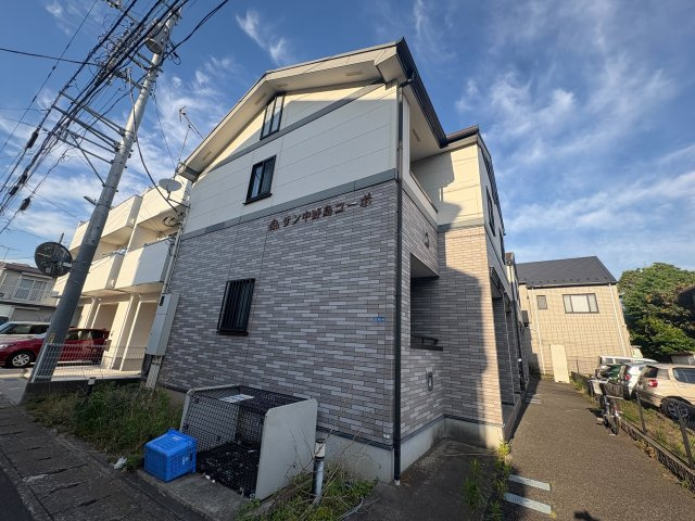 サン中野島コーポの外観パース