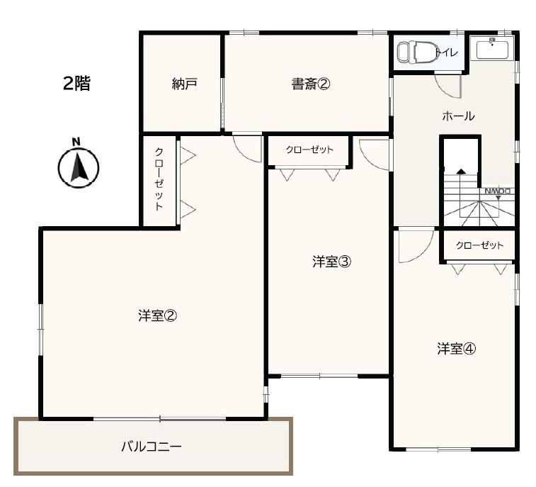 市川真間５丁目中古戸建の間取り