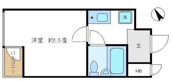 【間取り】 | 日興パレス西荻窪PARTⅡ