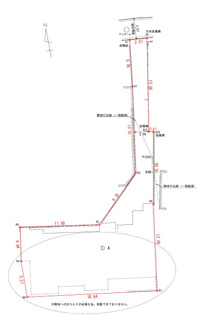 【土地図】 | 下鴨松ノ木町　土地【建築条件無・上物あり】