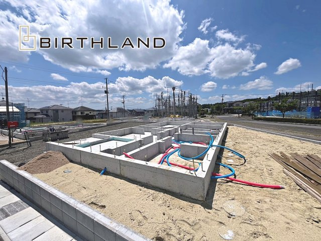 新築戸建・新築建売　郡山市田村町東山第1　守山小・守山中の外観|〈7号棟〉2026年8月完成予定です！同社完成物件ご内覧可能です♪