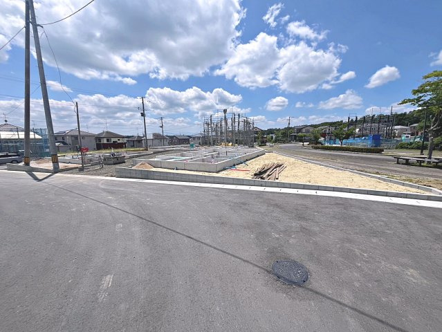 新築戸建・新築建売　郡山市田村町東山第1　守山小・守山中の外観