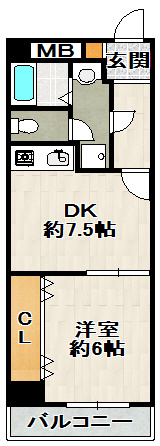 クロードサンの間取り