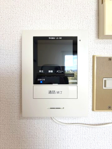 セジュール白樺のセキュリティ|モニタ付きドアホン