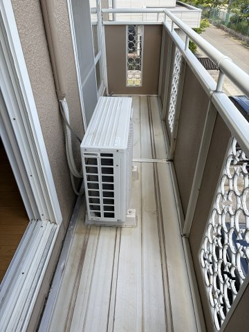 セジュール白樺のバルコニー