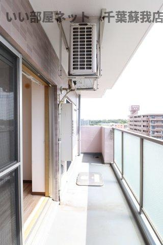 クレールライフのバルコニー|落ち着いた時間を過ごせるバルコニーです