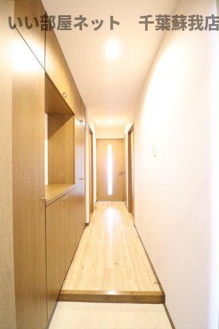 クレールライフの玄関