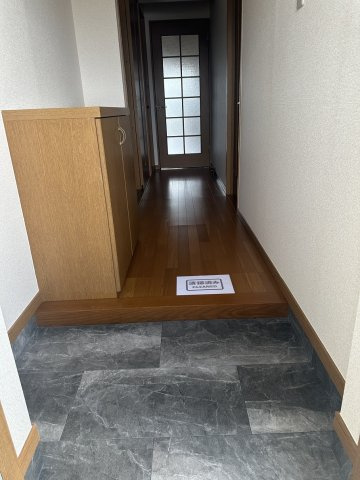 パークシティーたかしＡ棟の玄関